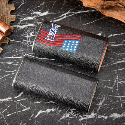 WANTHER Leather Cigar Case Travel Humidor Kit Cedar-Lined Accessories